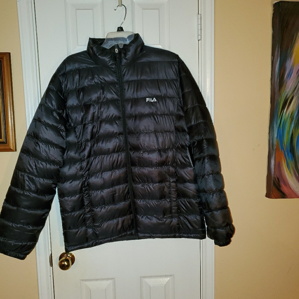 🆕️Black FILA Puffer Jacket